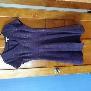 Banana Republic Pleated Fit and Flare Dress